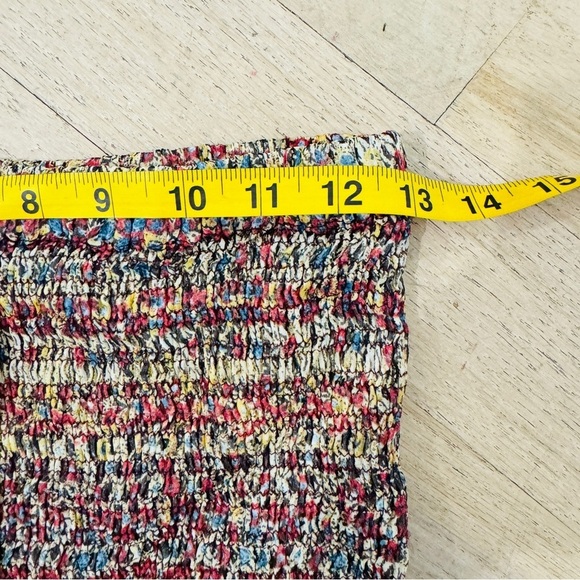 ISABEL MARANT ÉTOILE earley printed silk chiffon mini skirt in multicolored - Picture 7 of 8